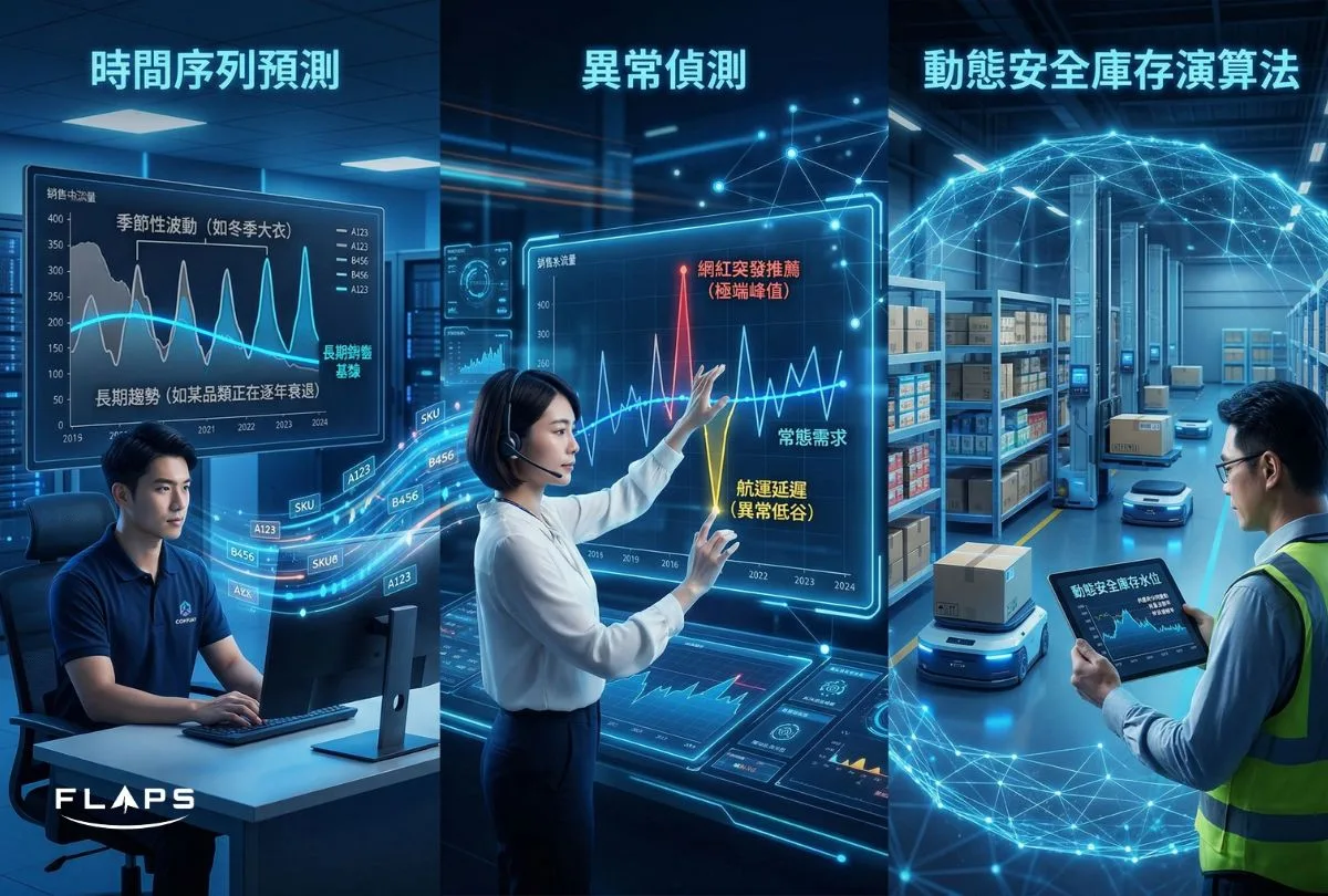 預測型 AI × ERP 技術核心:動態安全庫存演算法